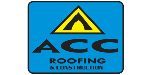 Roofing company logo